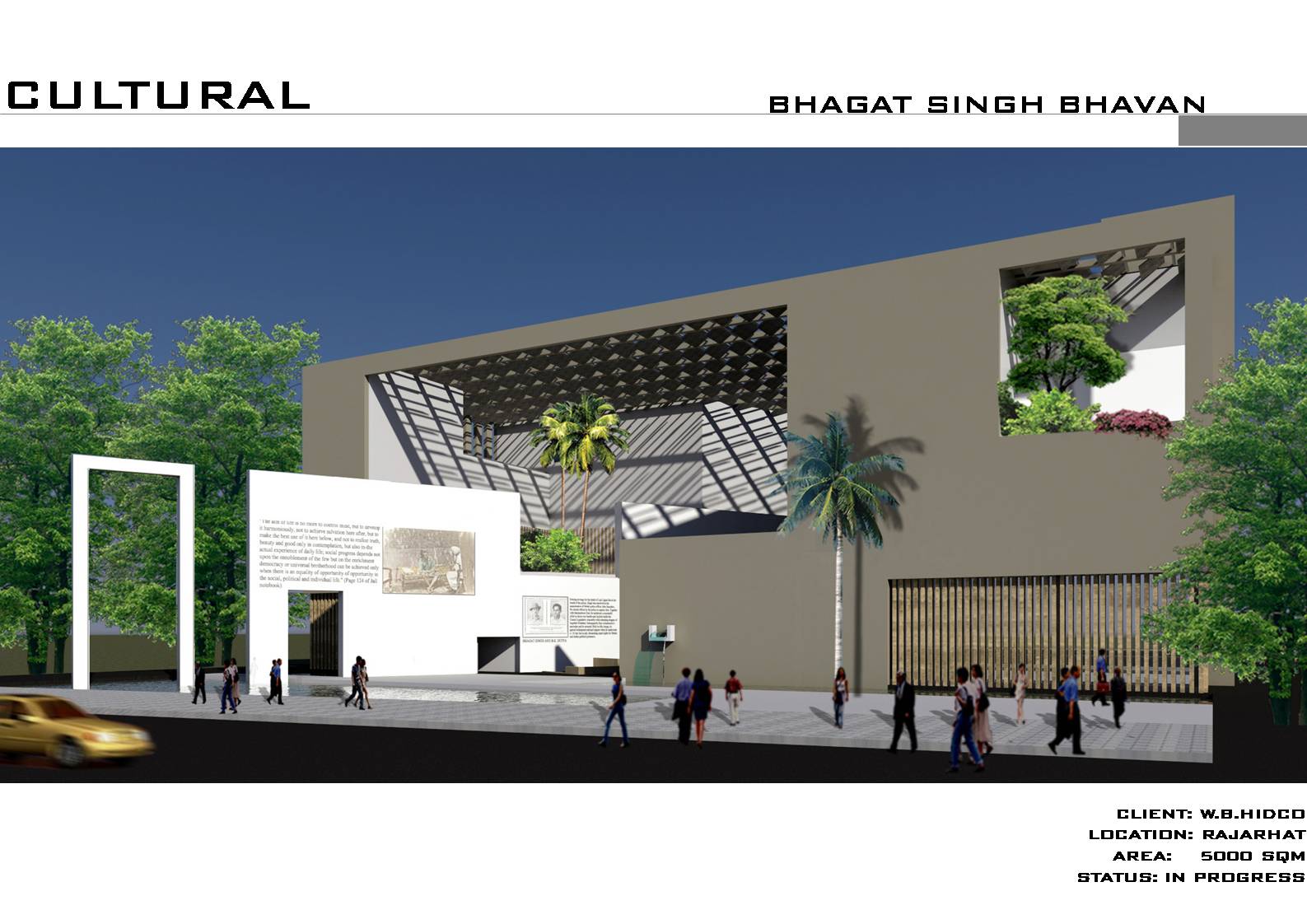 CULTURAL - BHAGAT SINGH BHAVAN